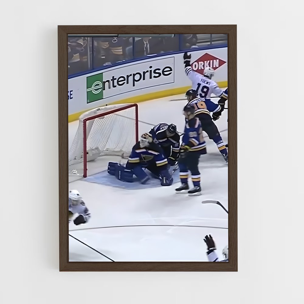 Poster Le Duel Glacial – affiche Hockey sur glace (vue 5)